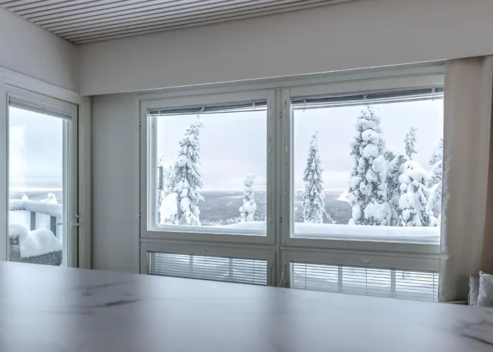 Tunturihuoneisto Laakeus شقة *