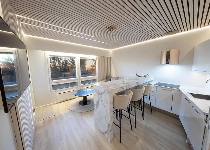 Tunturihuoneisto Laakeus דירה